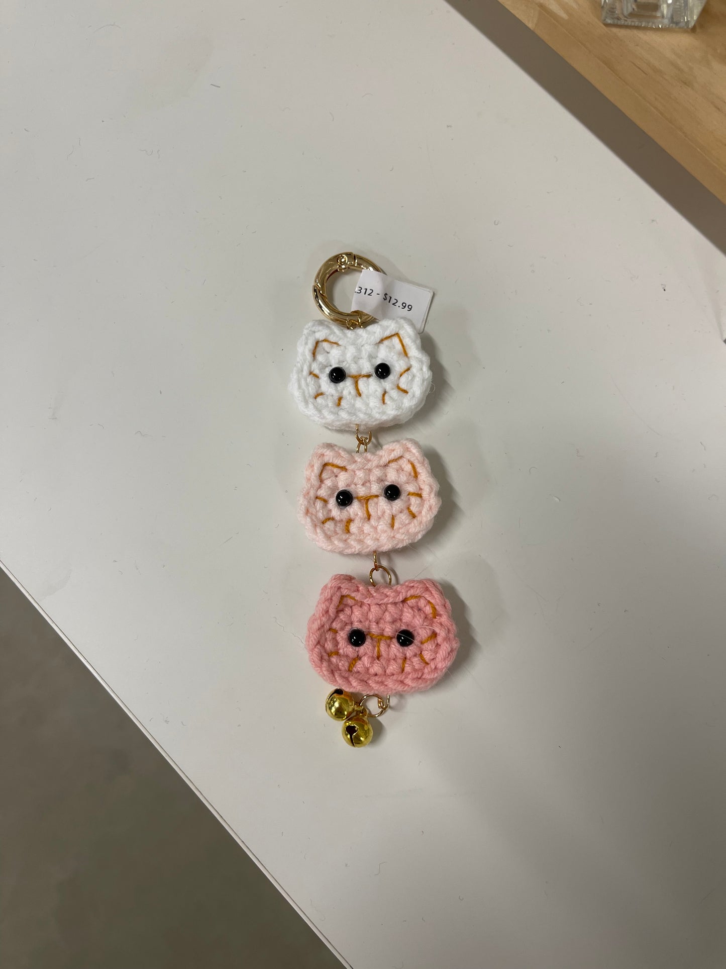 3 Mini Cats with Bells