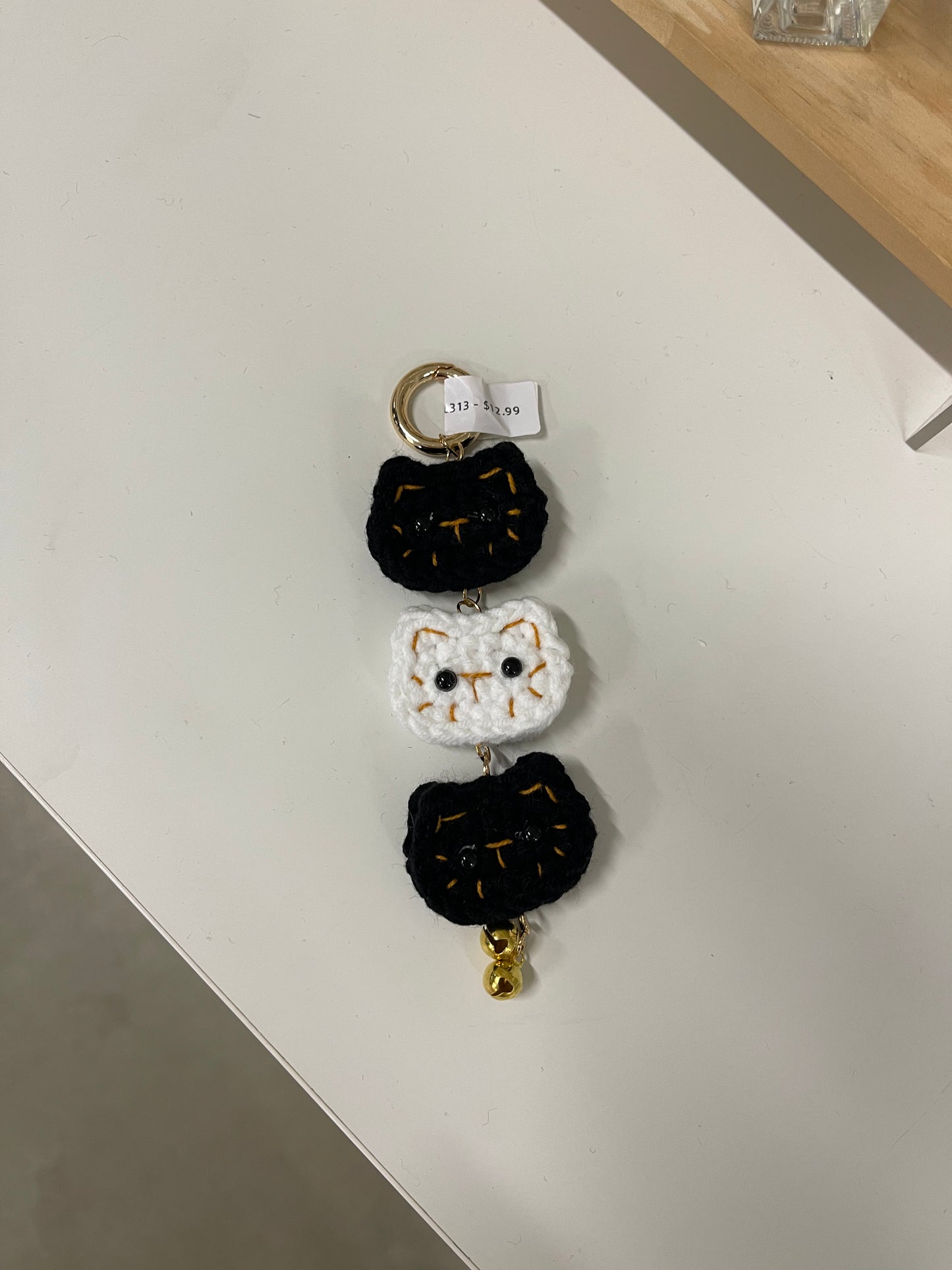 3 Mini Cats with Bells