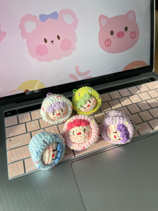 Mochi Donuts keychains