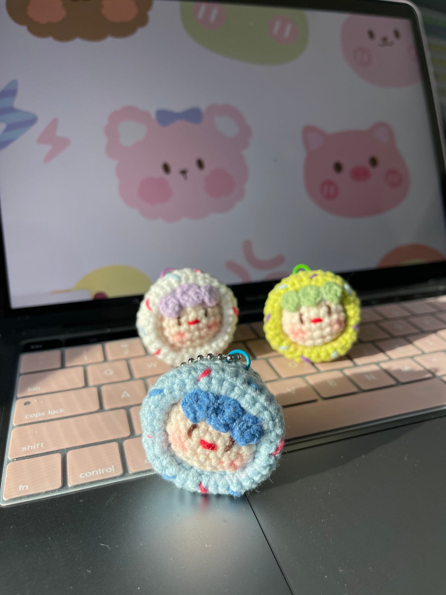 Mochi Donuts keychains