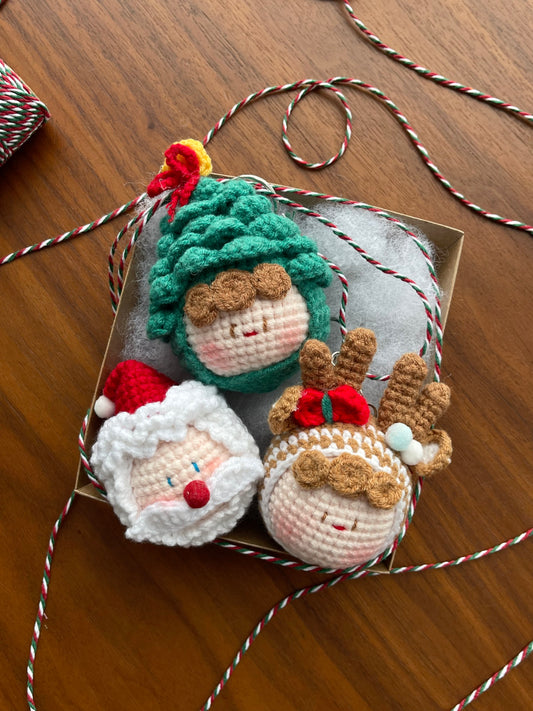 Christmas Keychain Set